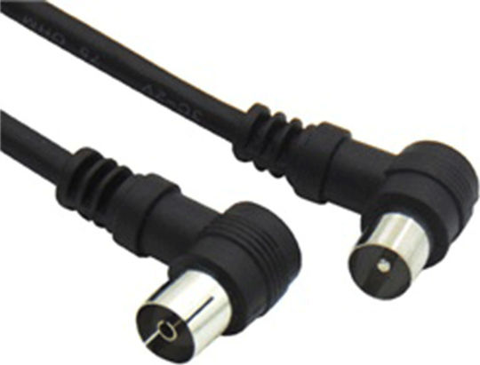 Antenna Cable Coax male - Coax female Black 10m (02.006.0094) 1pcs