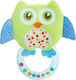 Akuku Plush Rattle Owl Baby Rattle for Newborns