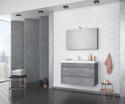 Drop Luxus 85 Waschtisch mit Waschbecken & Spie...