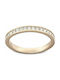 Swarovski Women's Gold Plated Half Eternity Ring Rare