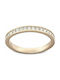 Swarovski Women's Gold Plated Gold Half Eternity Ring Rare