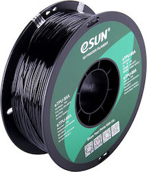 Esun eTPU-95A 3D Printer Filament 1.75mm Μαύρο 1kg