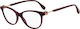 Fendi Rame Ochelari Pentru Femei Burgundy FF0347 0T7