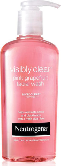 Neutrogena Visibly Clear Pink Grapefruit Facial Wash 200ml ...