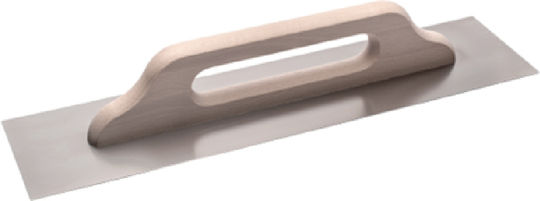 GTC Tile Spatula Metallic 500x120mm with Wooden Handle 31112000
