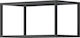 Wall Shelf Black 60x35x30cm 38106 ENJ M 60