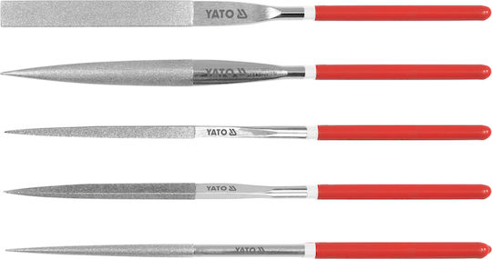 Yato YT-6156 Set of Files with Handle 5pcs