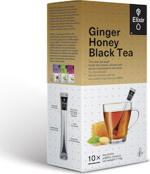 Elixir Μαύρο Τσάι Ginger Honey 10 Φακελάκια 20gr