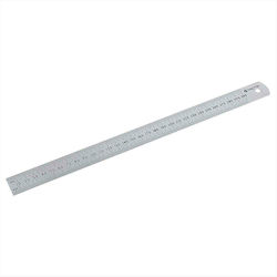 Tactix Χάρακας Μεταλλικός Ρίγα Inox 1000mm