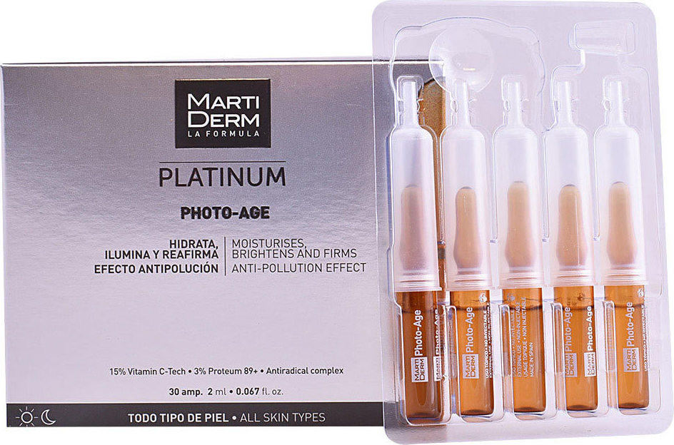 Martiderm Platinum PhotoAge 15 Vitamin C, 3 Proteum & Antiradical
