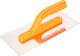 Topex Stainless Steel Spatula with Tooth 130x280mm Spatula Inox Serrated 280x130mm with Plastic Handle 13A288