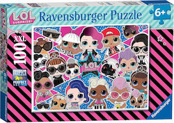 Kinderpuzzle XXL LOL Surprise für 6++ Jahre 100pcs Ravensburger