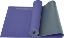Toorx Στρώμα Γυμναστικής Yoga/Pilates Μωβ (173x60x0.6cm)
