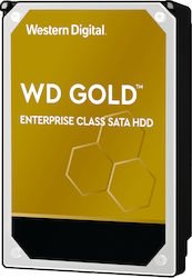Western Digital Gold 8TB HDD Σκληρός Δίσκος 3.5" SATA III 7200rpm με 256MB Cache για Server / NAS