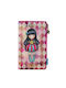 Santoro Circus Moon Buttons Παιδικό Πορτοφόλι Κερμάτων με Φερμουάρ για Κορίτσι Φούξια 871GJ03