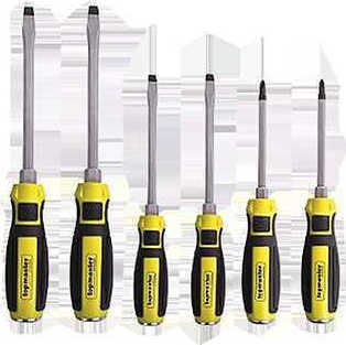 Topmaster Set 6 Lovituri Șurubelnițe cu 6 Vârfuri Schimbabile CR-V