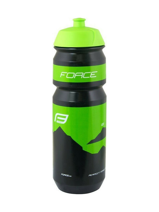 Force Hill Cycling Plastic Water Bottle 750ml Black