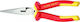 Irwin Electrician's Long Nose Pliers Straight with Long Beak 150mm Cutting Plier Straight Electrician Length 150mm