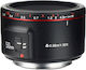 Yongnuo Full Frame Φωτογραφικός Φακός YN 50mm f/1.8 II Σταθερός για Canon EF Mount Μαύρος