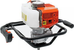 Wiltoc Βενζινοκίνητο Γεωτρύπανο 1.4kw Τριβέλα Βενζίνης 52cc με Ισχύ 1400W