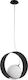 Eglo Camargo Pendant Light Single-Light for Socket E27 Black