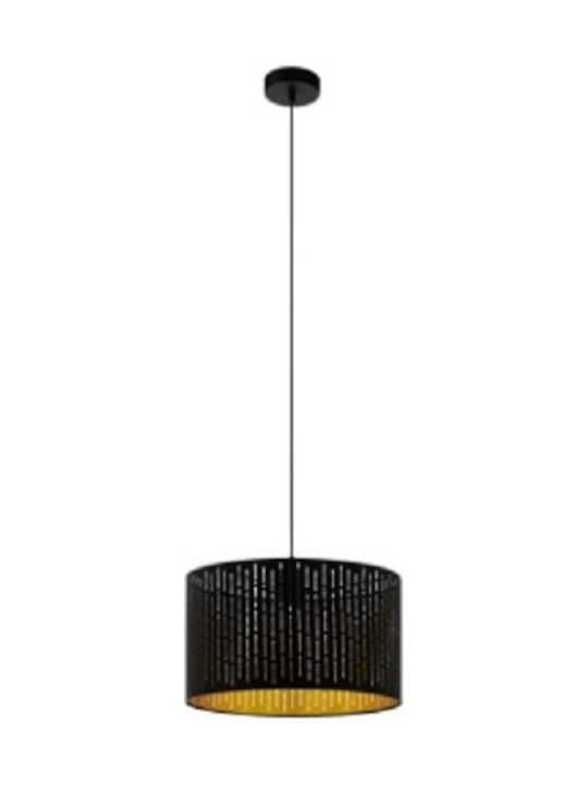 Eglo Varillas Pendant Light Single-Light for Socket E27 Black