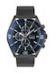 Hugo Boss Ocean Edition Mesh Uhr Chronograph Batterie mit Schwarz Metallarmband