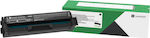 Lexmark C3220K0 Toner Kit tambur imprimantă laser Negru Program de returnare 1500 Pagini printate