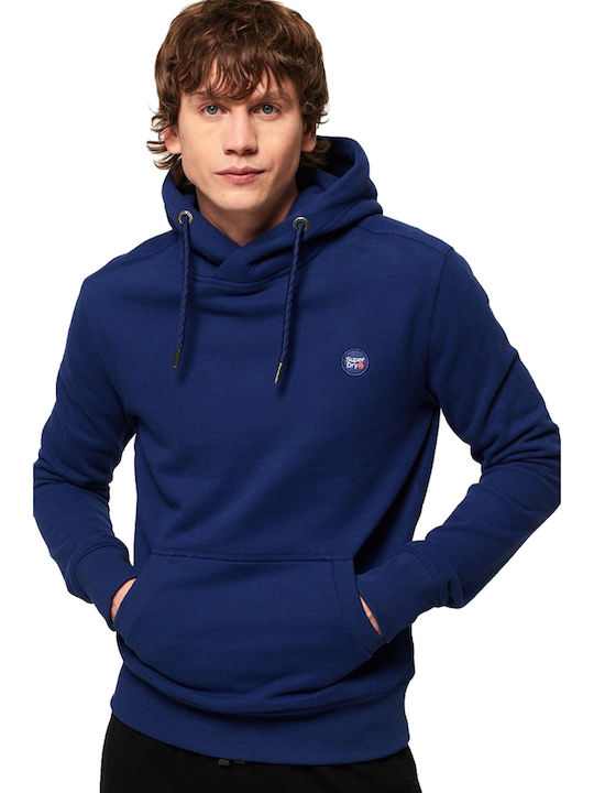 Superdry Collective Men's Sweatshirt with Hood and Pockets Navy
