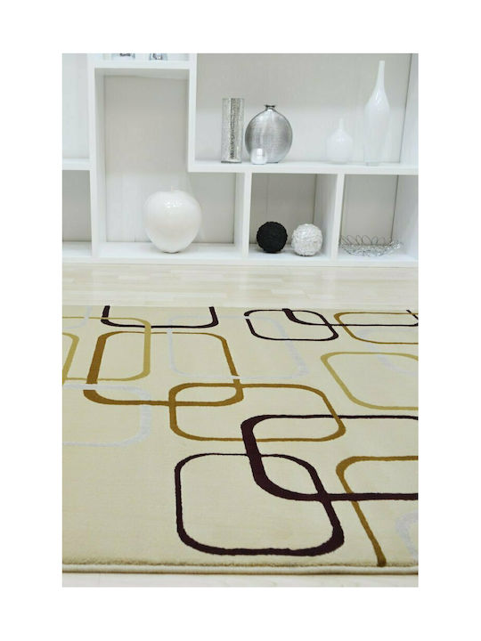 Sprintzio Σετ Μοντέρνα Χαλιά Κρεβατοκάμαρας Beige 522/X 3τμχ