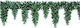 Lianos Weihnachtliche Girlande Plastik Grün 2.7m Grün 270x30cm 1Stück