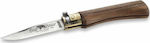 Antonini Old Bear Carbon Walnut Pocket Knife Brown with Blade made of Carbon Steel