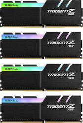 G.Skill Trident Z RGB 64GB DDR4 RAM με 4 Modules (4x16GB) και Ταχύτητα 3600 για Desktop