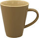 Art et Lumiere Porcelain Mug Firenze 300ml Ecru Mug Ceramic 300ml
