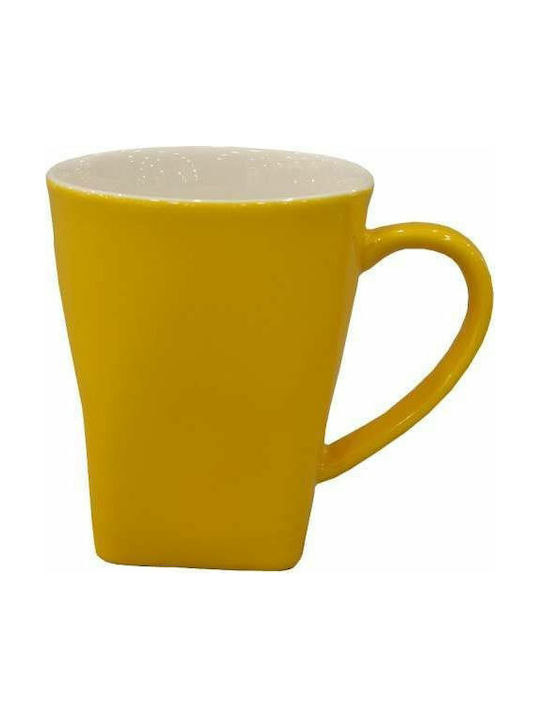 Art et Lumiere Porcelain Mug Must 270 ml Yellow Mug Ceramic Yellow 270ml