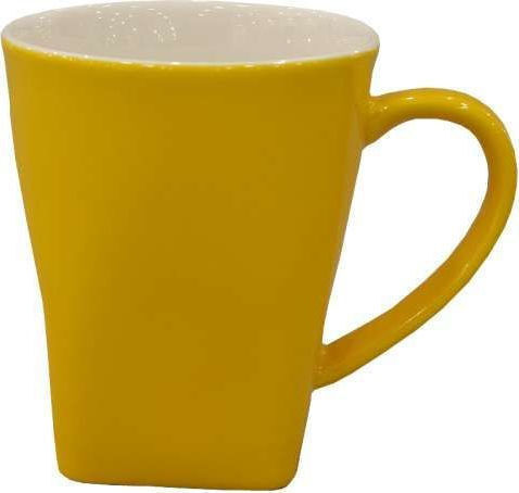 Art et Lumiere Porzellantasse Must 270 ml Gelb Becher Keramik Gelb 270ml