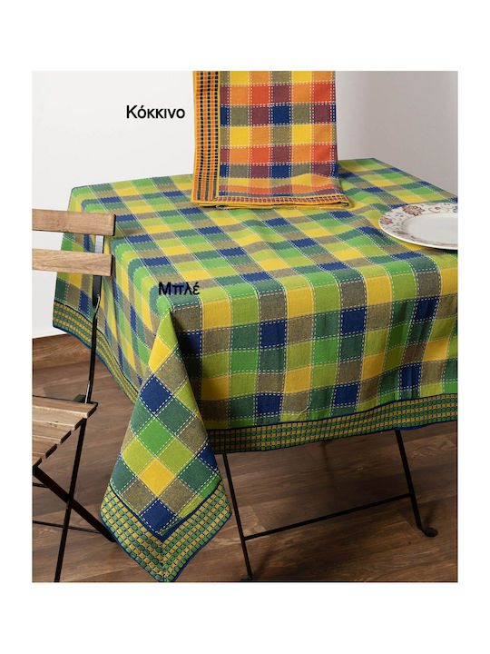 Silk Fashion Moda Tablecloth Κόκκινο 160x220cm