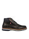 Leather Black Men's Boots