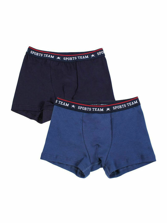 Minerva Kinder Set mit Boxershorts Blau 2Stück