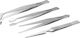 FixPoint Set Tweezers WZ PZ 77101 Hand Tool Set 4pcs