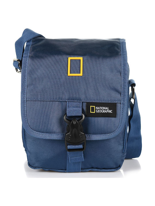 National Geographic Utility Ανδρική Τσάντα Ταχυδρόμου σε Μπλε χρώμα