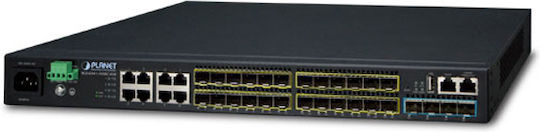 Planet SGS-6341-16S8C4XR Managed L3 Switch με 24 Θύρες Gigabit (1Gbps) Ethernet και 4 SFP Θύρες