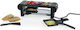 Boska Holland Mini Tabletop Electric Grill Raclette Ribbed Plate 750W 34.5cmx12.5cmcm