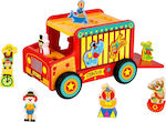 Tooky Toys Miniature Toy Circus Safari Jeep for 1.5+ Years 19cm. (Various Designs/Assortments of Designs) 1pc