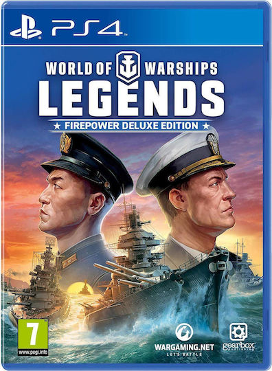 World of Warships: Legends Feuerkraft Deluxe Edition PS4 Spiel