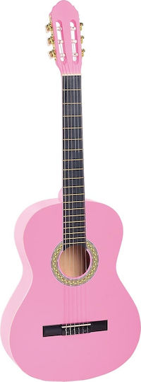 Soundsation Primera Student Kids Classical Guitar 3/4 Pink