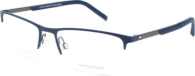 Tommy Hilfiger Metal Eyeglass Frame Navy Blue TH1692 KU0