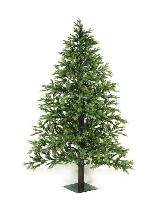 Коледно дърво Echonopiwood Full Pe с Дървен Ствол 210cm