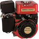 Brilliant GT600 Gasoline Engine 4 Stroke 182cc 6hp Horizontal Axis with Keyway and Starter (Tank 0.6lt)