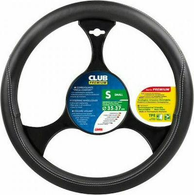 Lampa Car Steering Wheel Cover Club with Diameter 35-37cm Synthetic Black L3311.5/3305.5